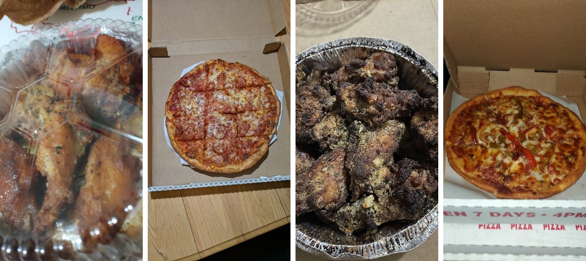 Arcade Pizza Menu