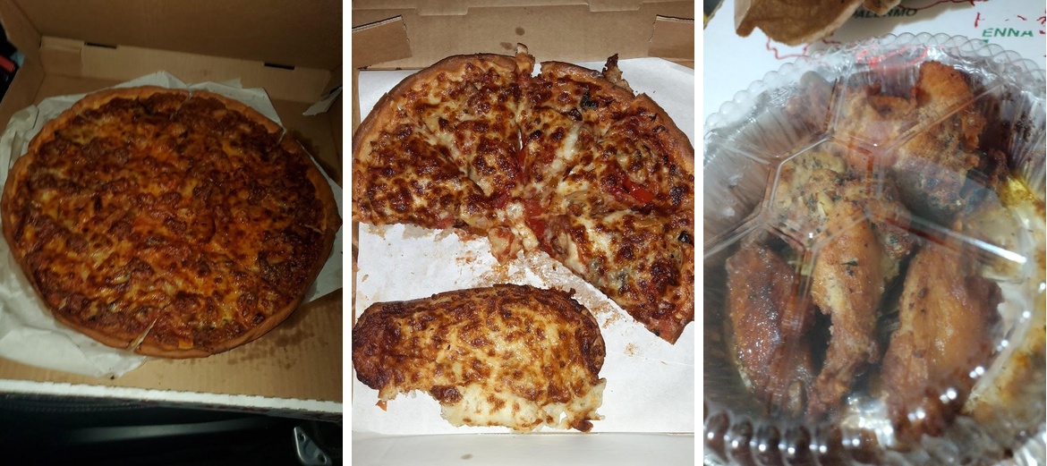 Arcade Pizza Menu