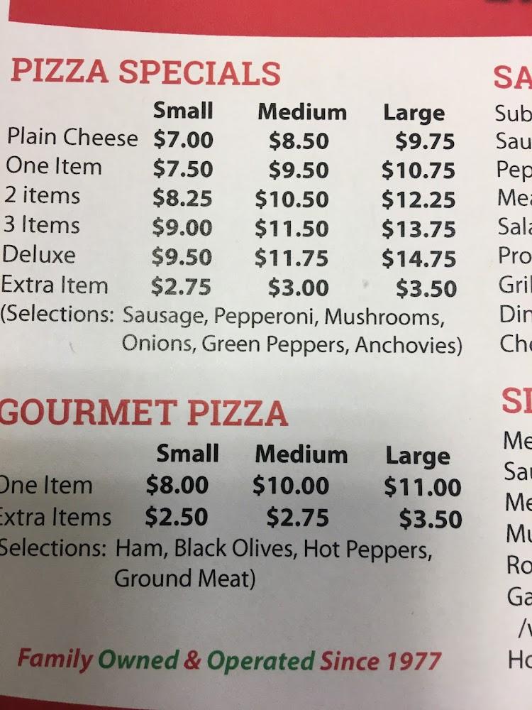 Arcade Pizza Menu image 4